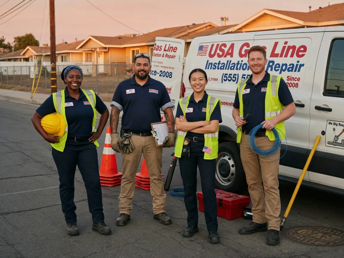 Gas Line Installation company in Marsteller, PA